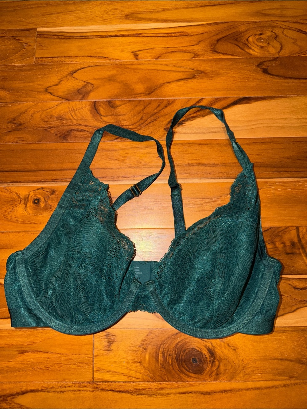 Soma Teal Lace Underwire Bra